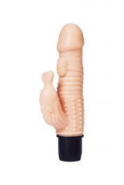 Вибратор с клиторальным стимулятором A-Toys 