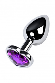 Анальная втулка Metal by TOYFA, L 7 см Ø 2,7 см 50 г, металл, серебряная