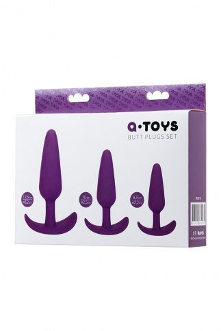 Набор анальных втулок A-Toys 