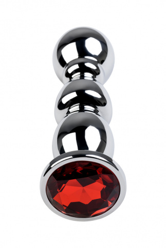 Анальная втулка Metal by TOYFA, L 14 см Ø 3,5 см 215 г, металл, серебряная фото 3