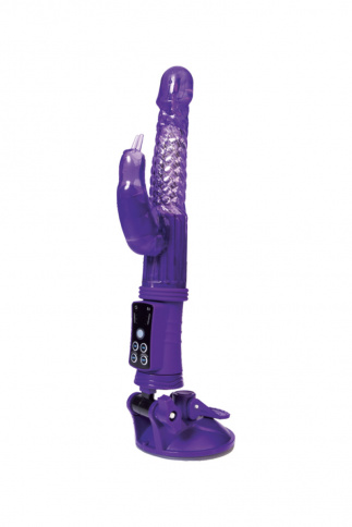 Вибратор с клиторальным стимулятором A-Toys 