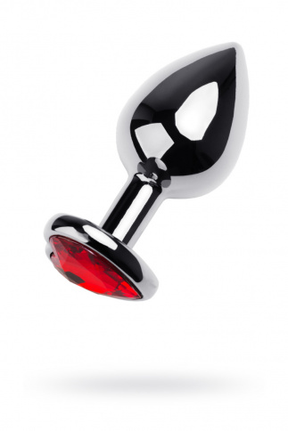 Анальная втулка Metal by TOYFA, L 9,5 см Ø 4 см 150 г, металл, серебряная фото 1