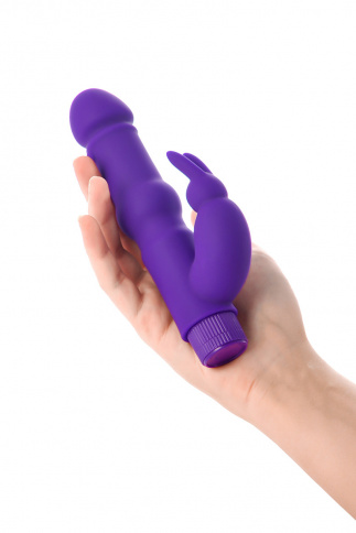 Вибратор с клиторальным стимулятором A-Toys 