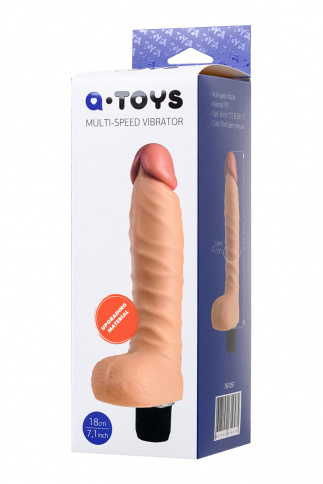 Реалистичный вибратор A-Toys 