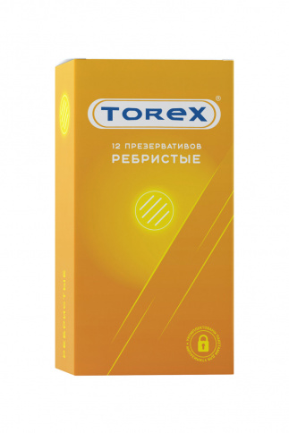 Презервативы TOREX, ребристые, 12 шт. фото 1