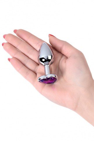 Анальная втулка Metal by TOYFA, L 7 см Ø 2,7 см 50 г, металл, серебряная фото 4